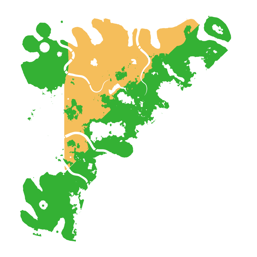 Biome Rust Map: Procedural Map, Size: 4500, Seed: 1962789