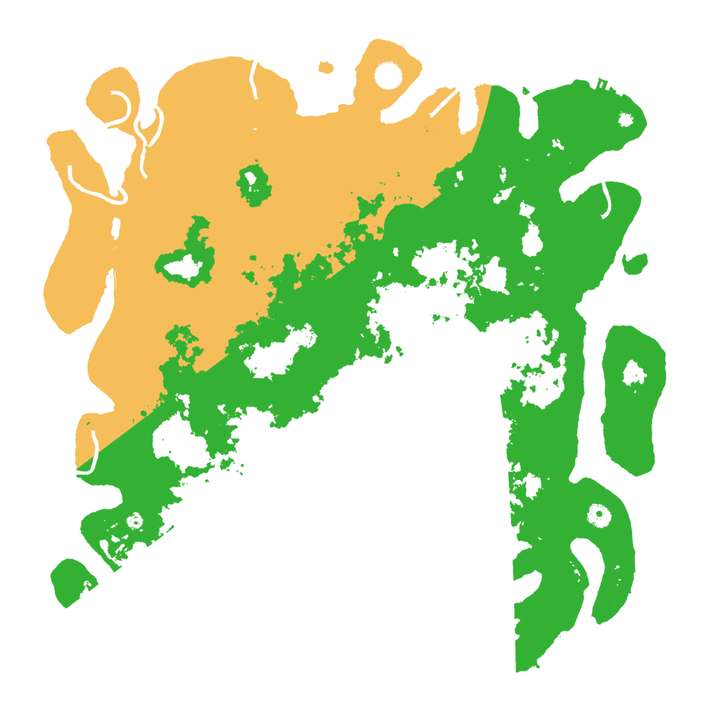 Biome Rust Map: Procedural Map, Size: 4500, Seed: 5462321