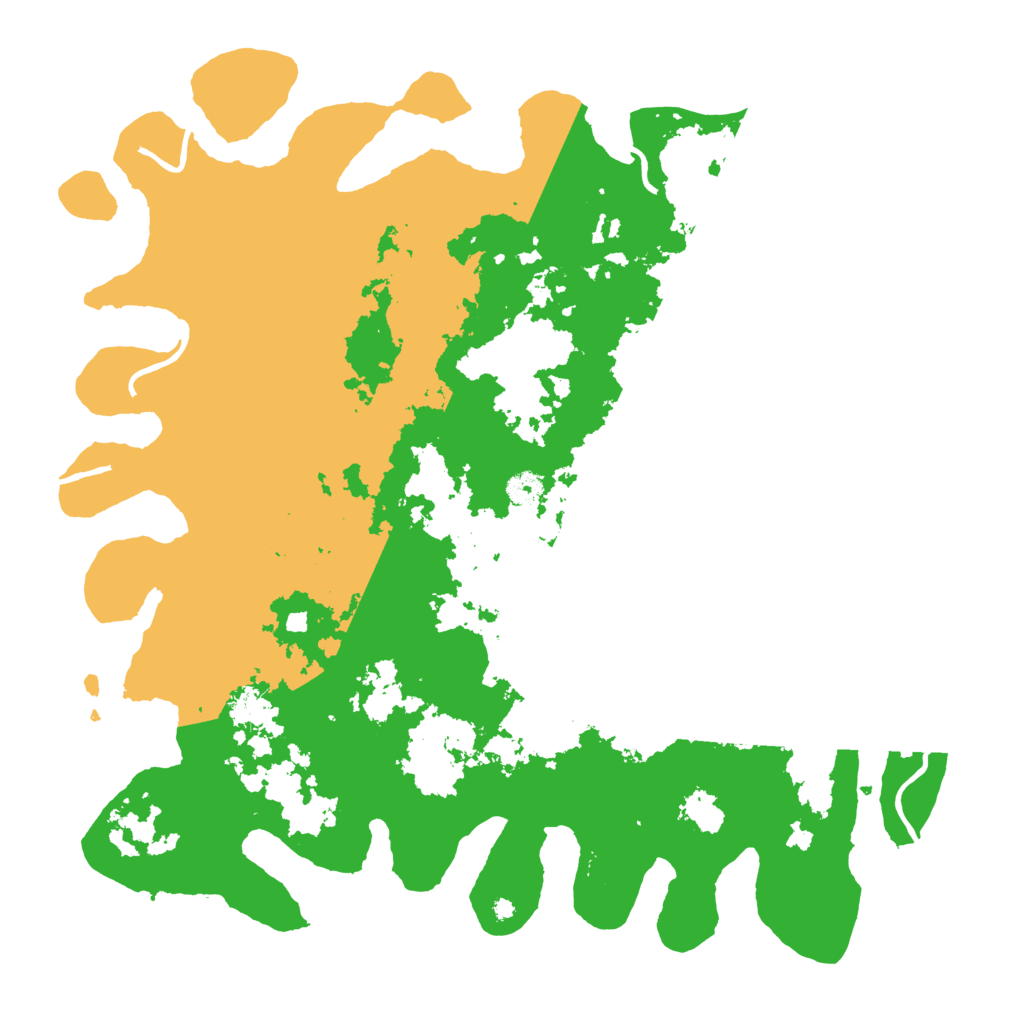 Biome Rust Map: Procedural Map, Size: 4500, Seed: 274920