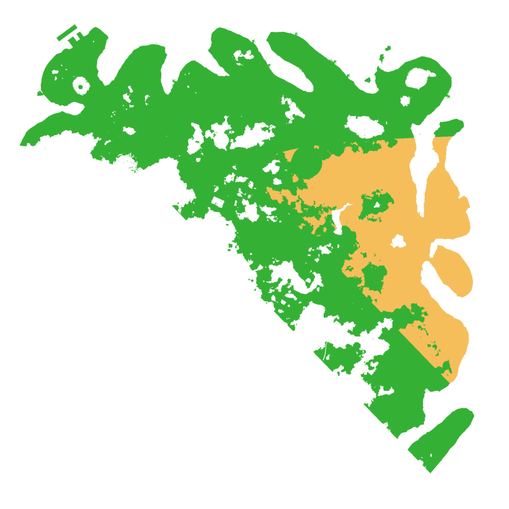 Biome Rust Map: Procedural Map, Size: 4500, Seed: 3779901