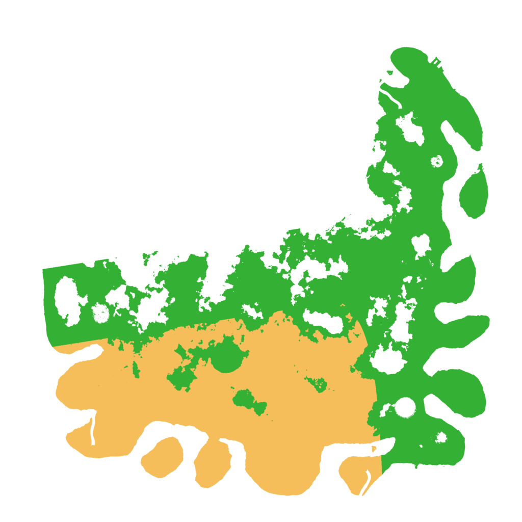 Biome Rust Map: Procedural Map, Size: 4500, Seed: 2909016