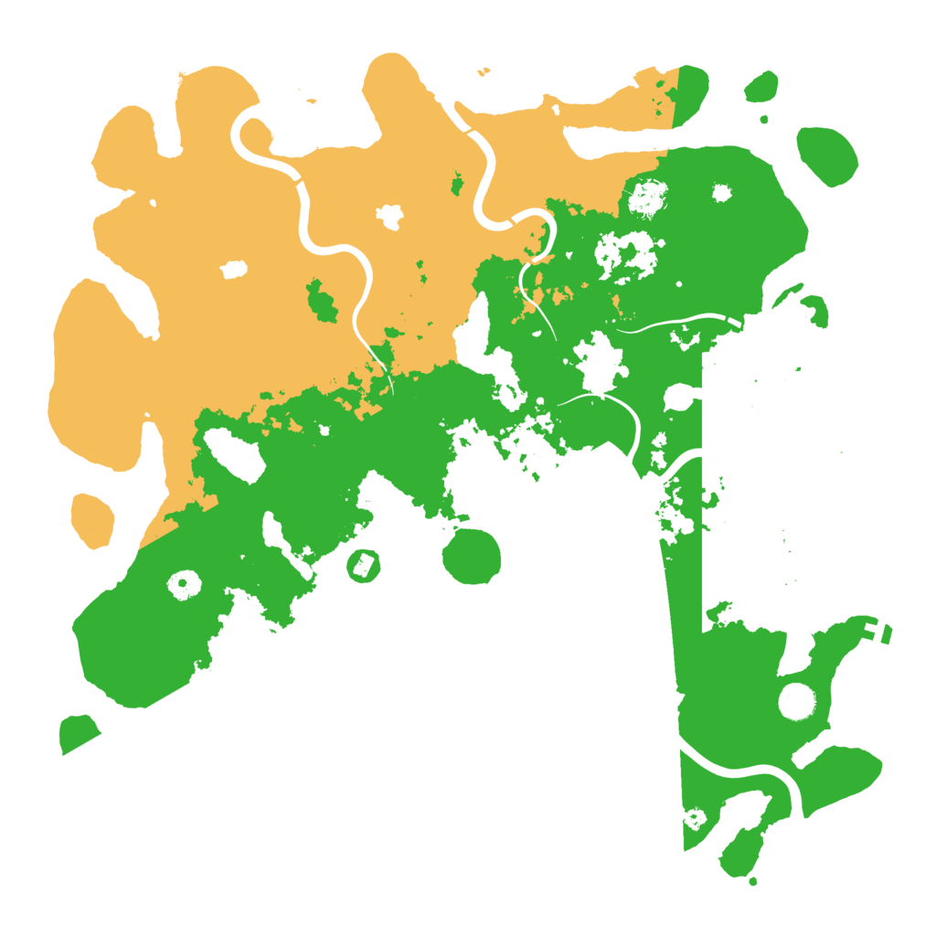 Biome Rust Map: Procedural Map, Size: 4500, Seed: 1400879
