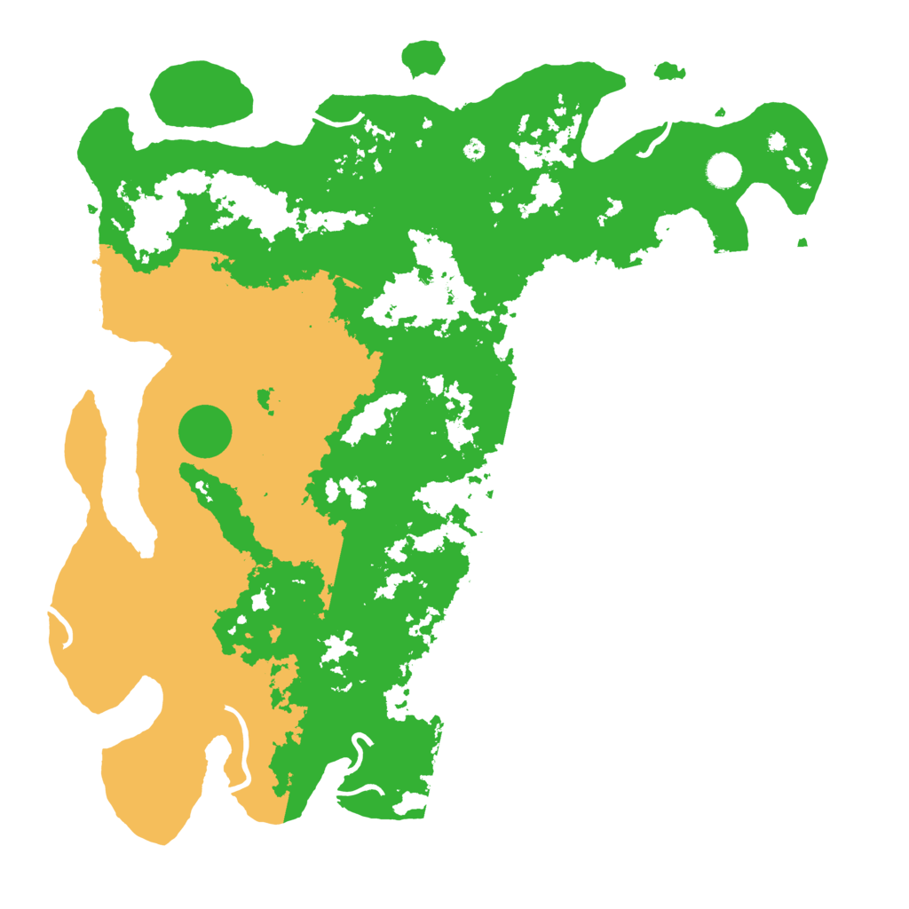 Biome Rust Map: Procedural Map, Size: 4500, Seed: 3832094