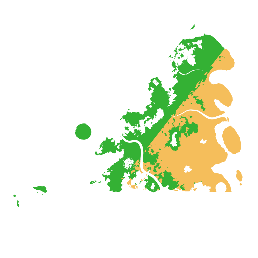 Biome Rust Map: Procedural Map, Size: 4500, Seed: 1289168