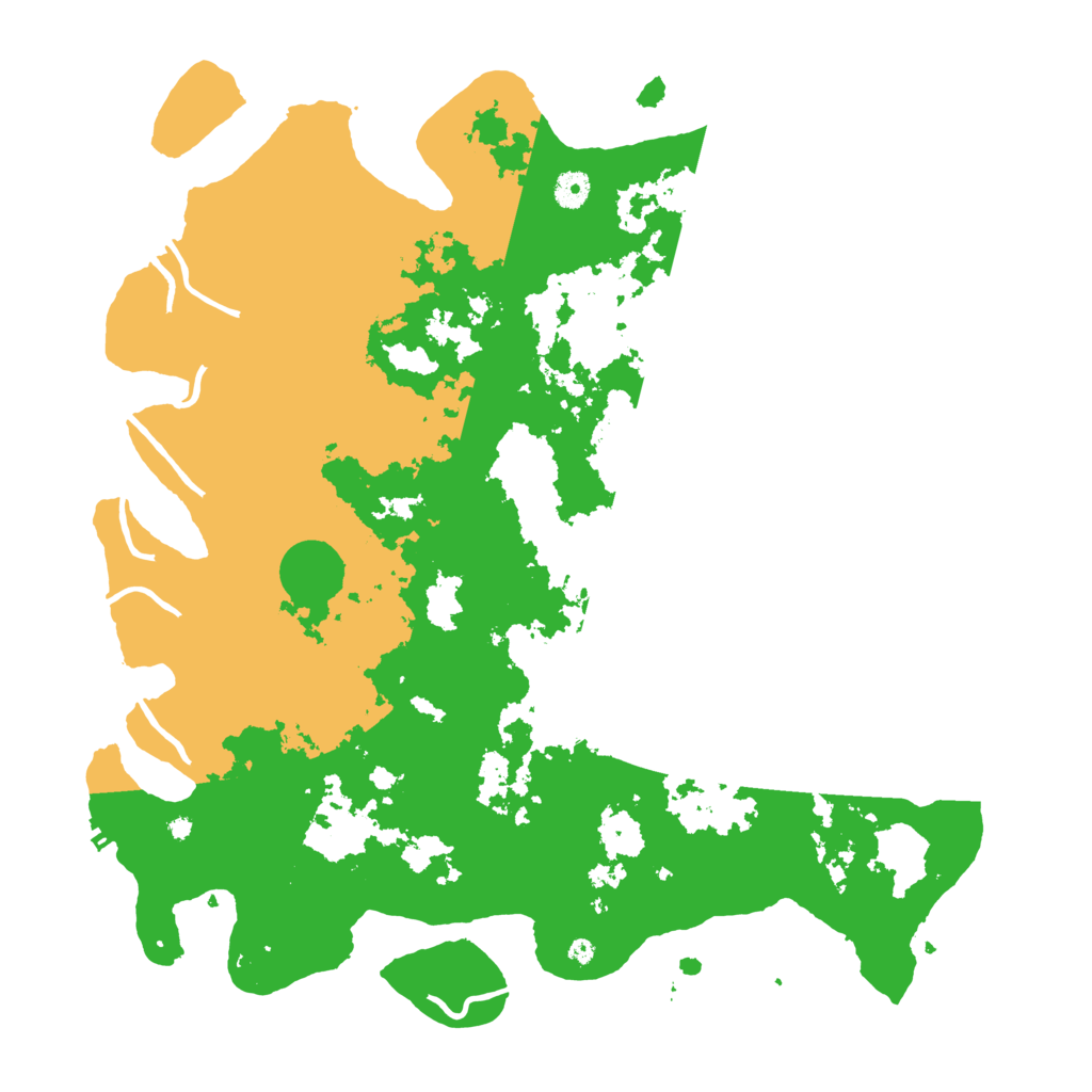 Biome Rust Map: Procedural Map, Size: 4500, Seed: 3905925