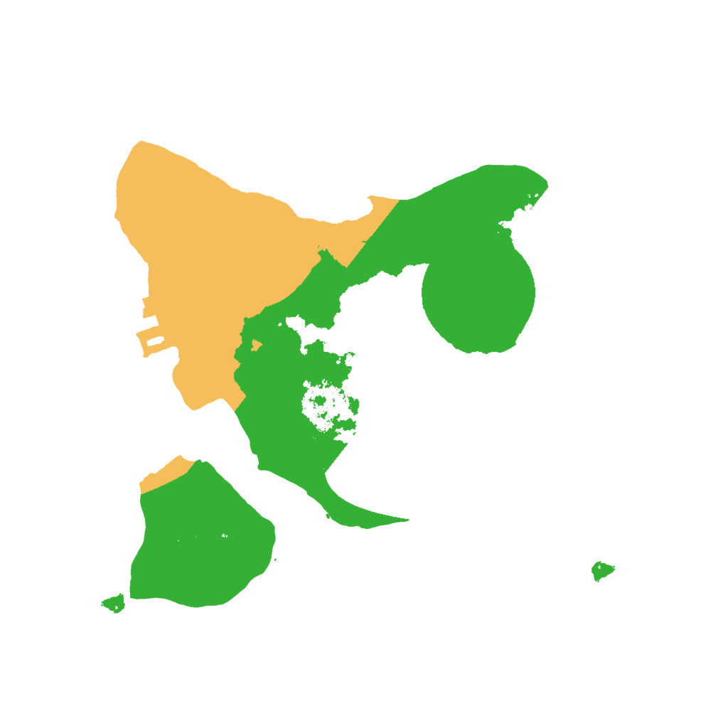 Biome Rust Map: Procedural Map, Size: 1700, Seed: 4