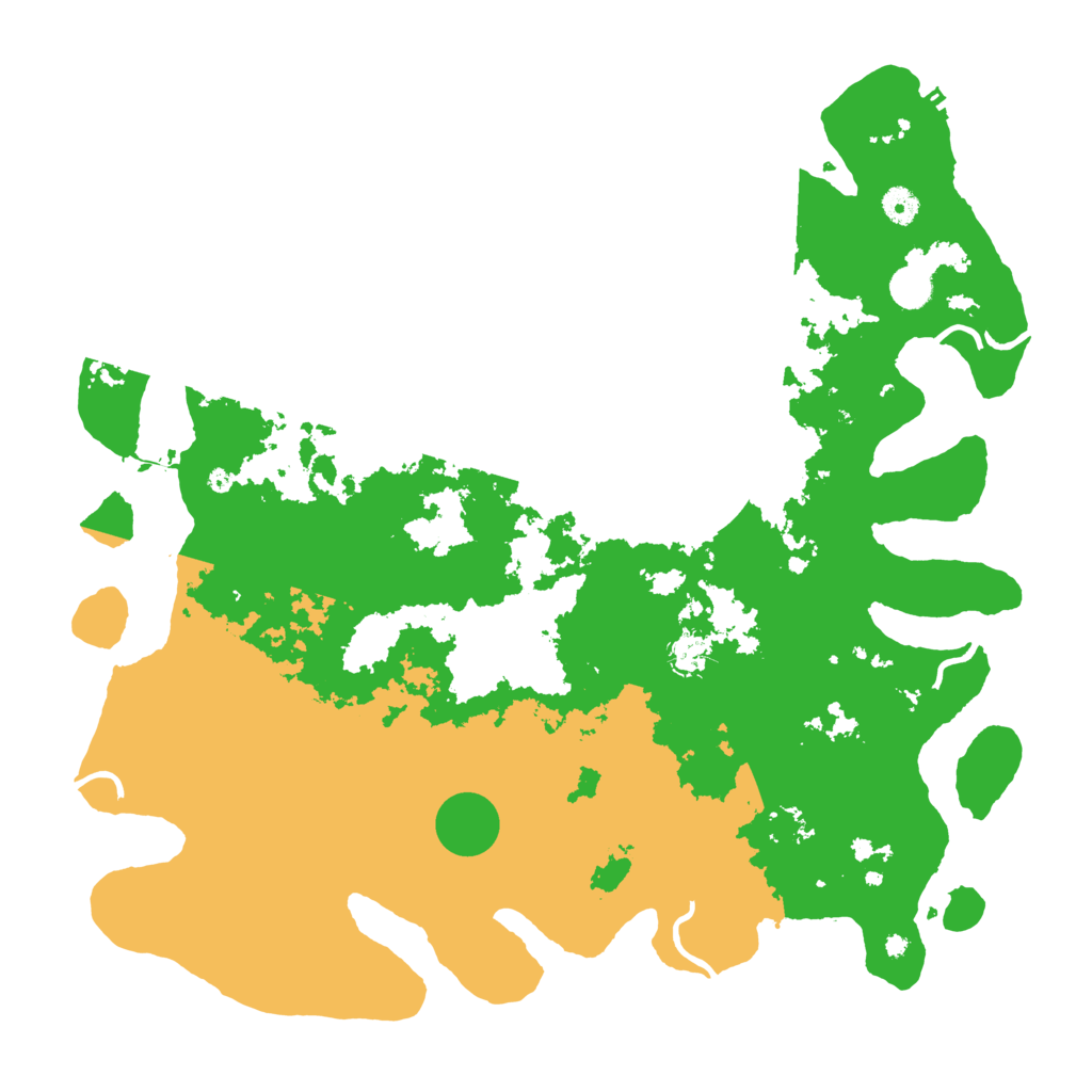 Biome Rust Map: Procedural Map, Size: 4500, Seed: 1347017