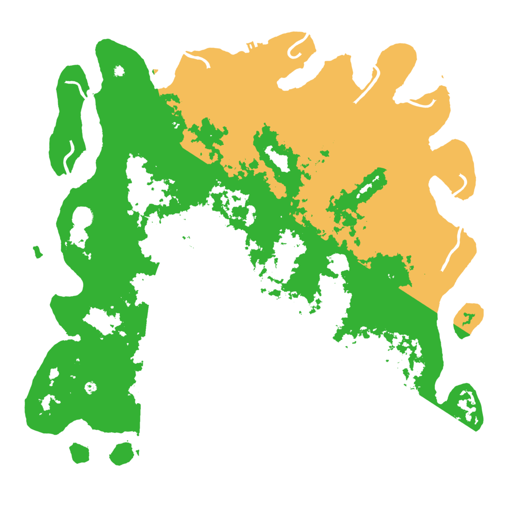 Biome Rust Map: Procedural Map, Size: 4500, Seed: 3362440