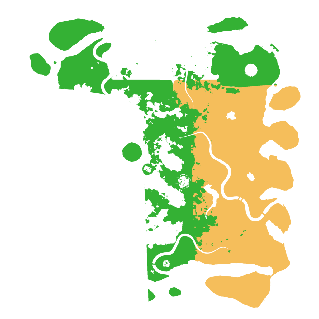 Biome Rust Map: Procedural Map, Size: 4500, Seed: 190426