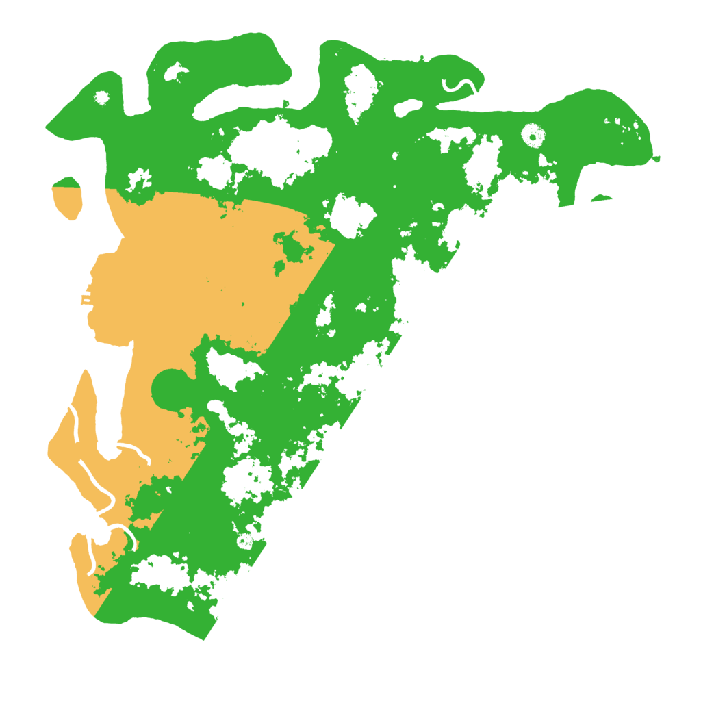 Biome Rust Map: Procedural Map, Size: 4500, Seed: 2246501