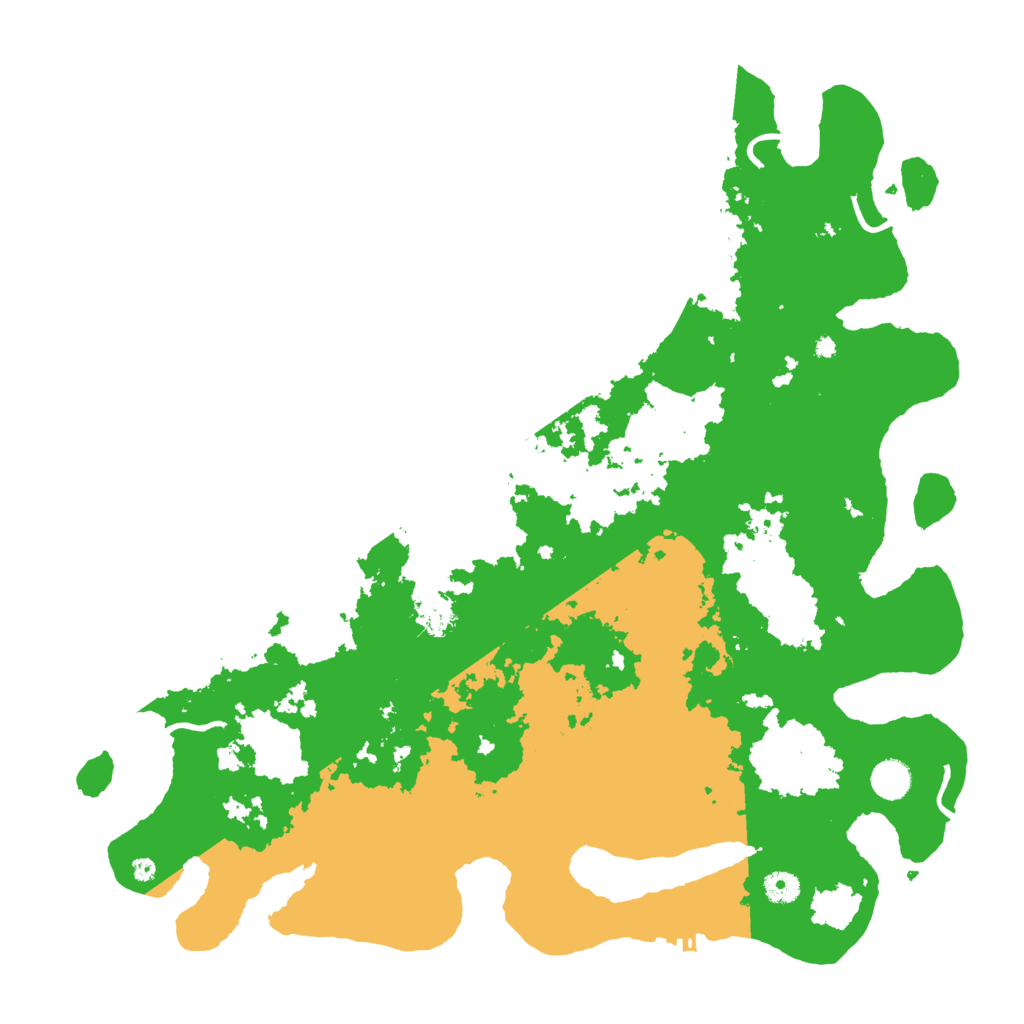 Biome Rust Map: Procedural Map, Size: 4500, Seed: 406067