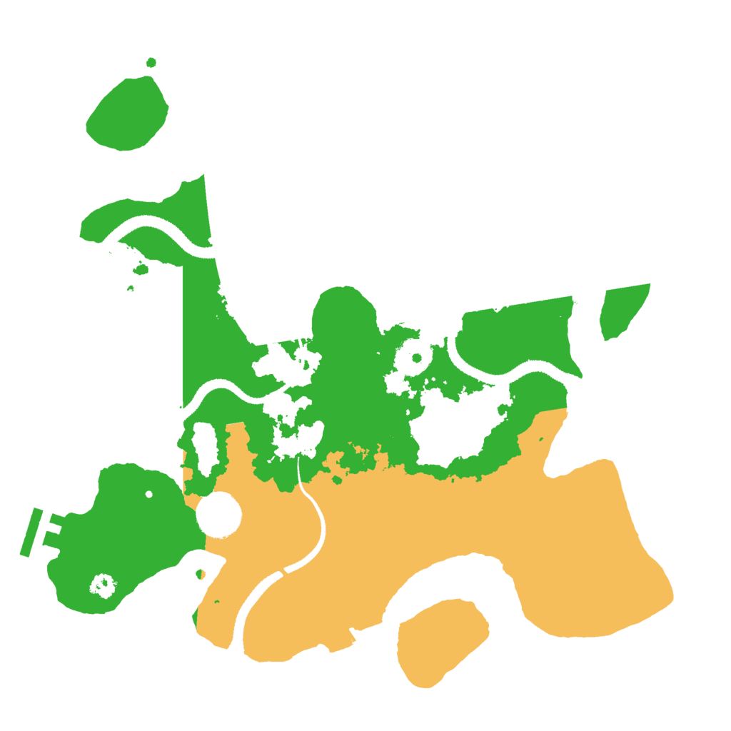 Biome Rust Map: Procedural Map, Size: 3000, Seed: 343173605