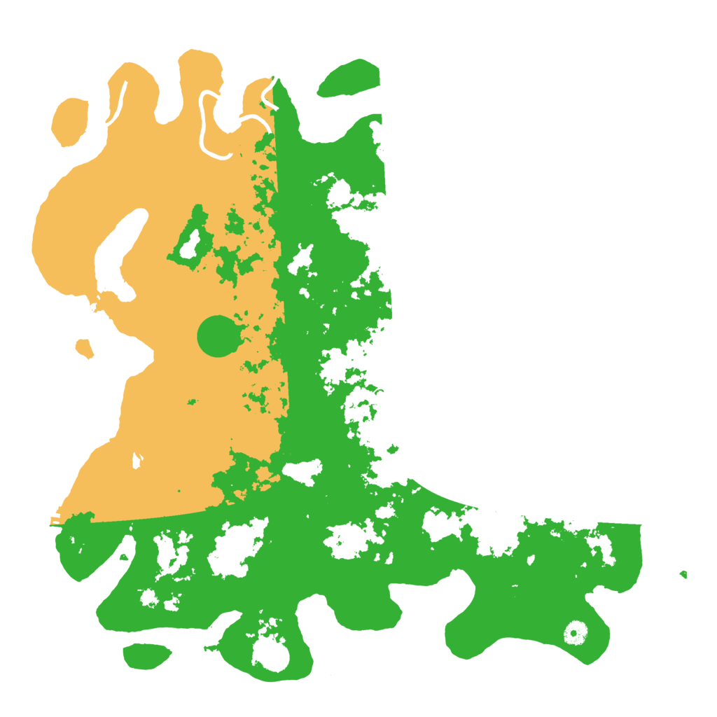 Biome Rust Map: Procedural Map, Size: 4500, Seed: 4384197