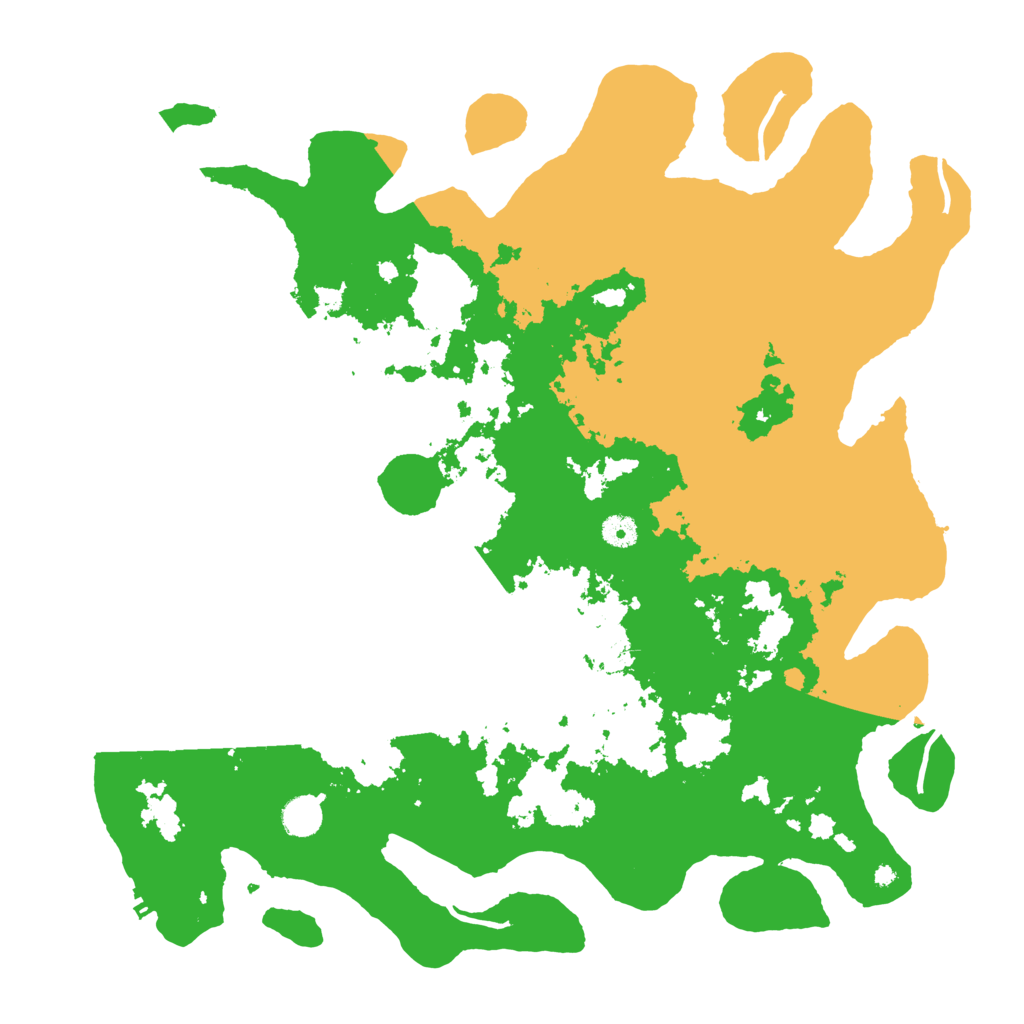Biome Rust Map: Procedural Map, Size: 4500, Seed: 4891194