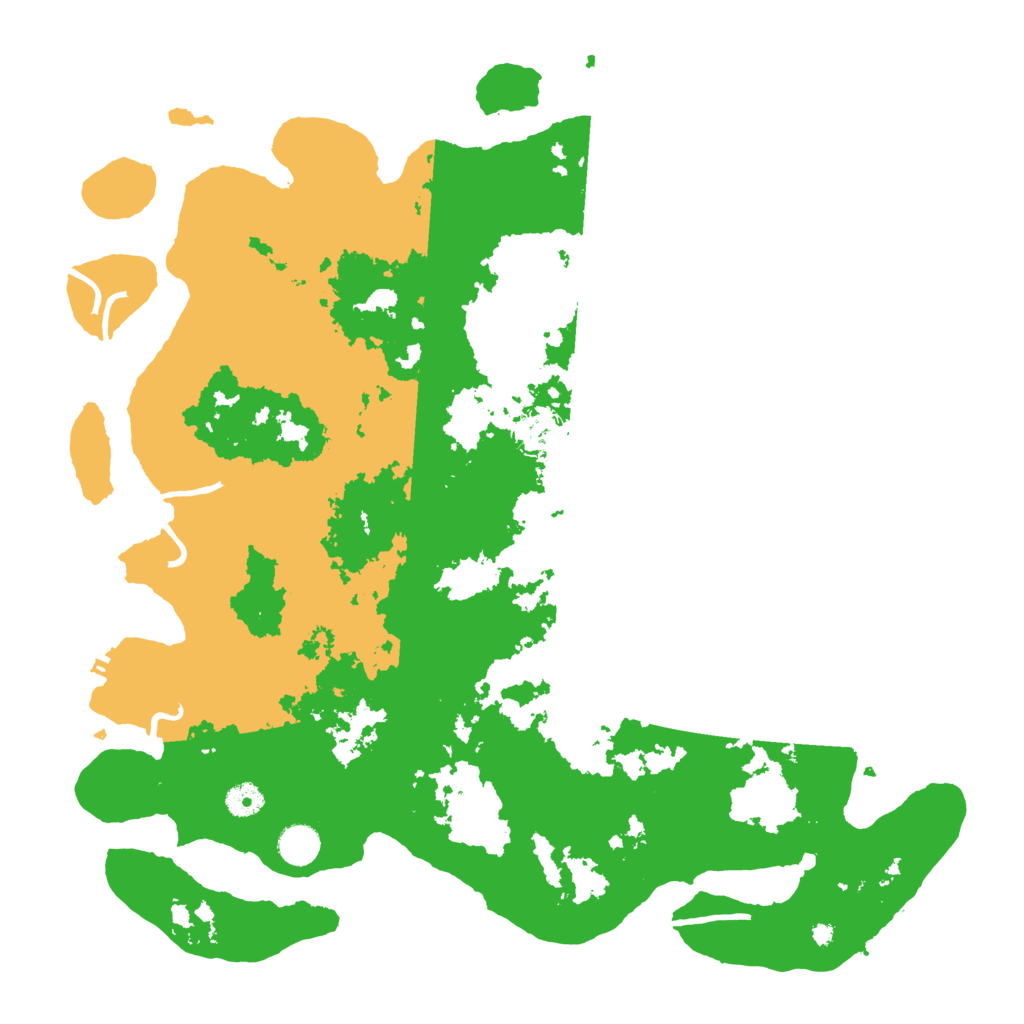 Biome Rust Map: Procedural Map, Size: 4345, Seed: 1995300183