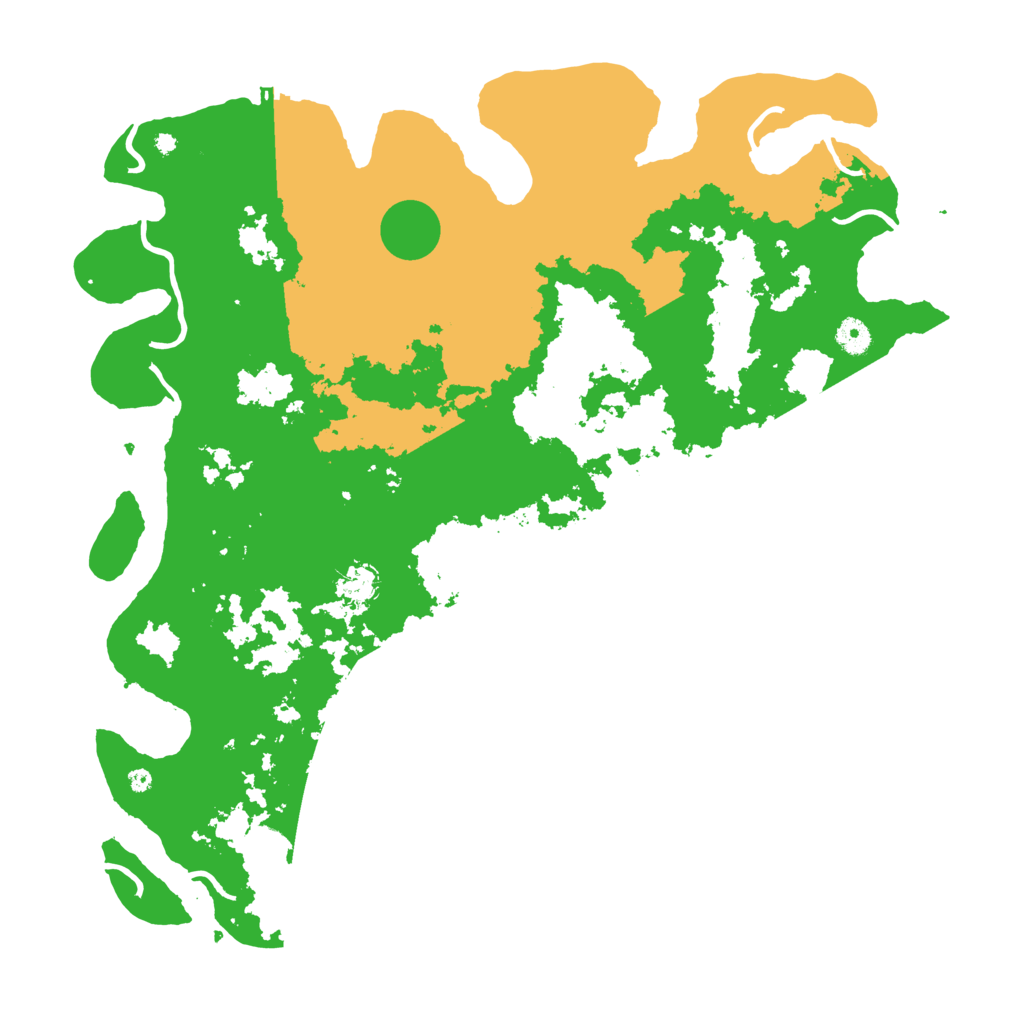 Biome Rust Map: Procedural Map, Size: 4500, Seed: 27224