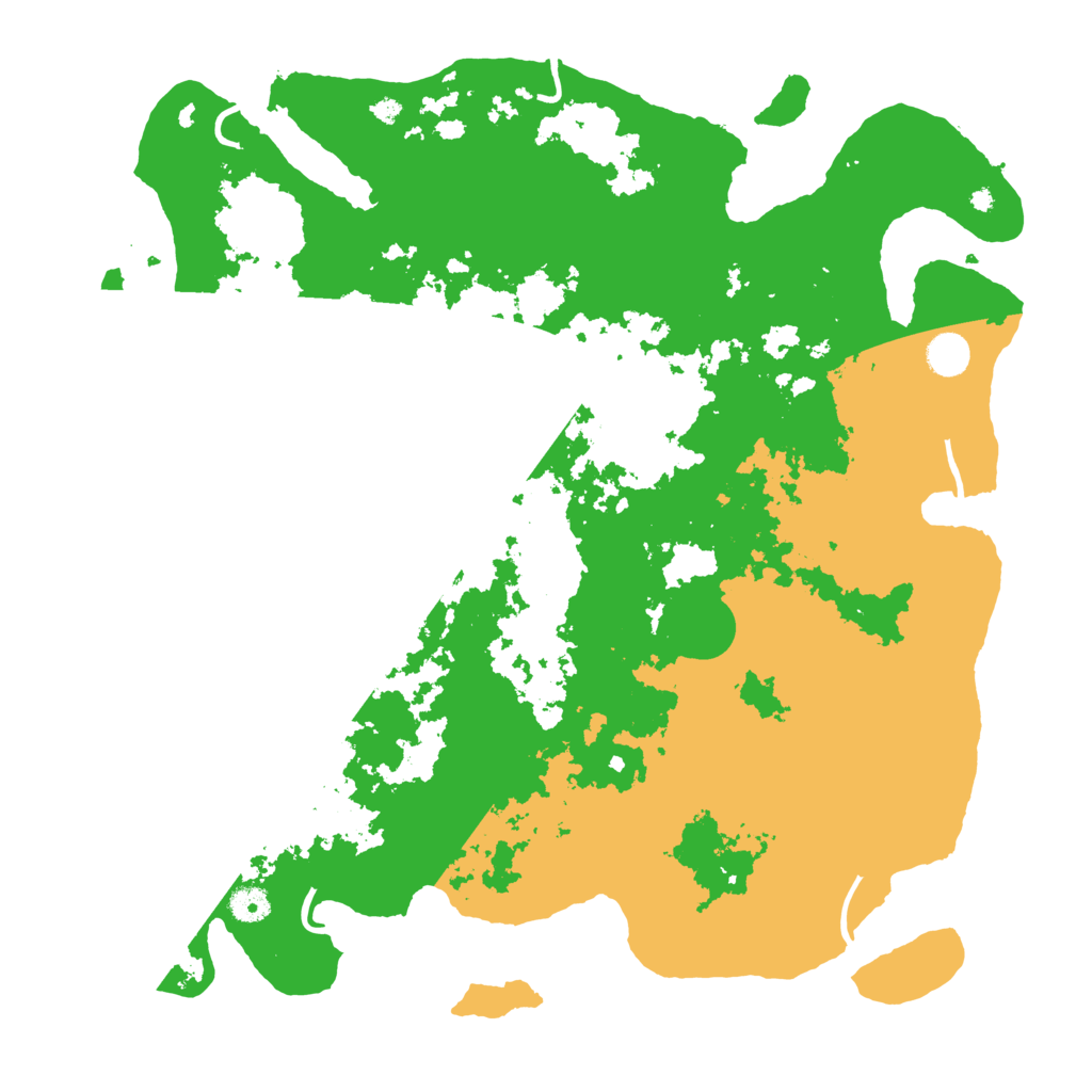 Biome Rust Map: Procedural Map, Size: 4500, Seed: 236528