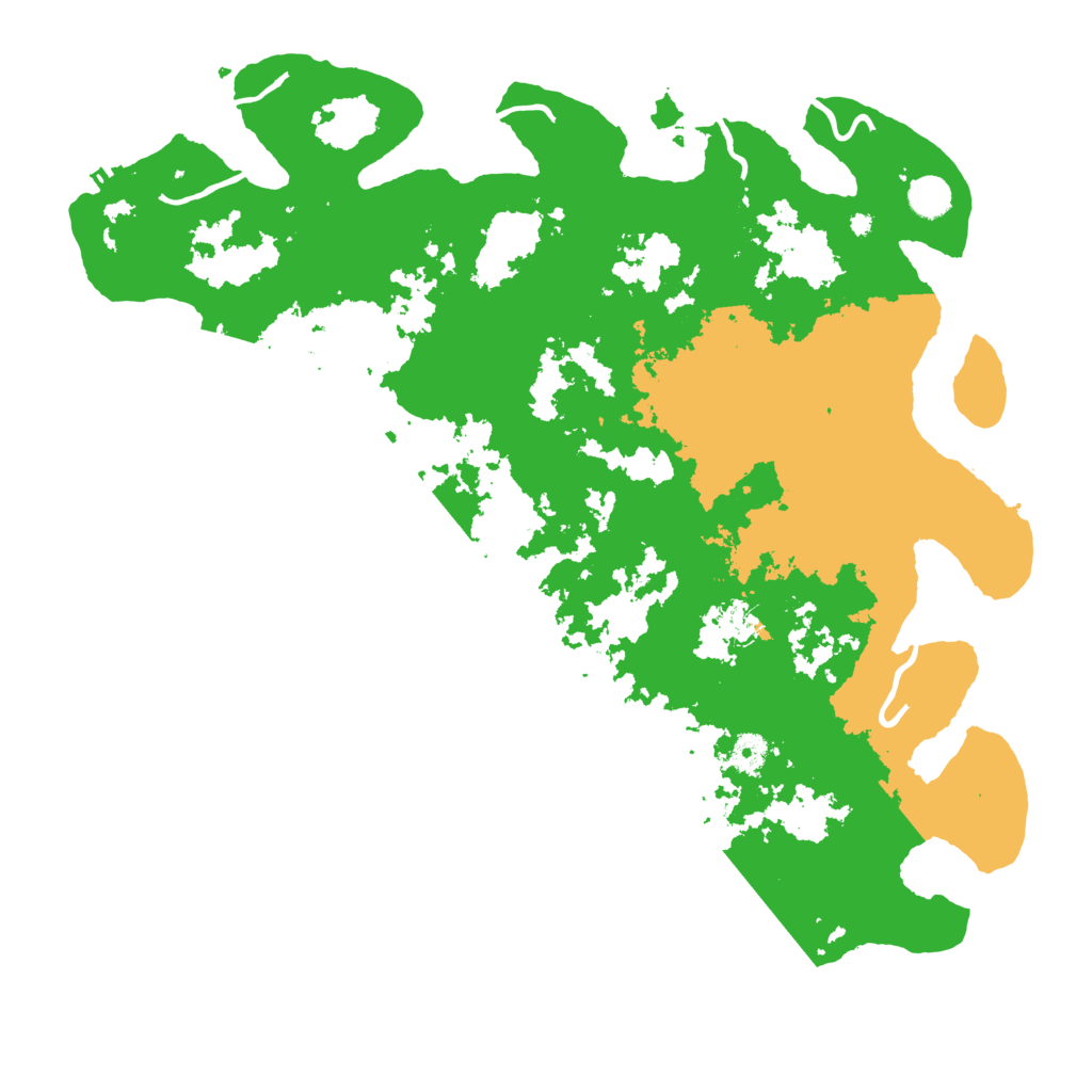 Biome Rust Map: Procedural Map, Size: 4500, Seed: 5093806