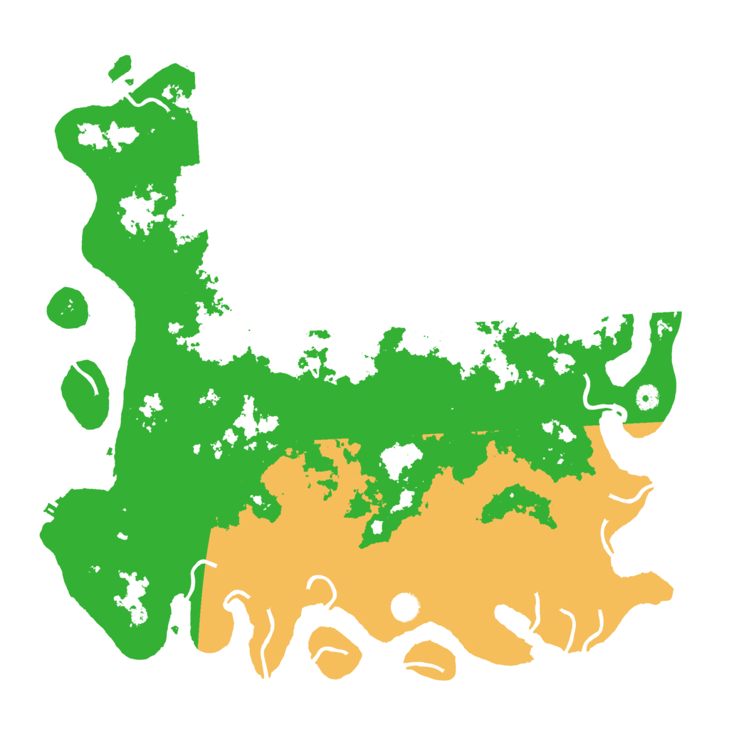 Biome Rust Map: Procedural Map, Size: 4500, Seed: 4428671