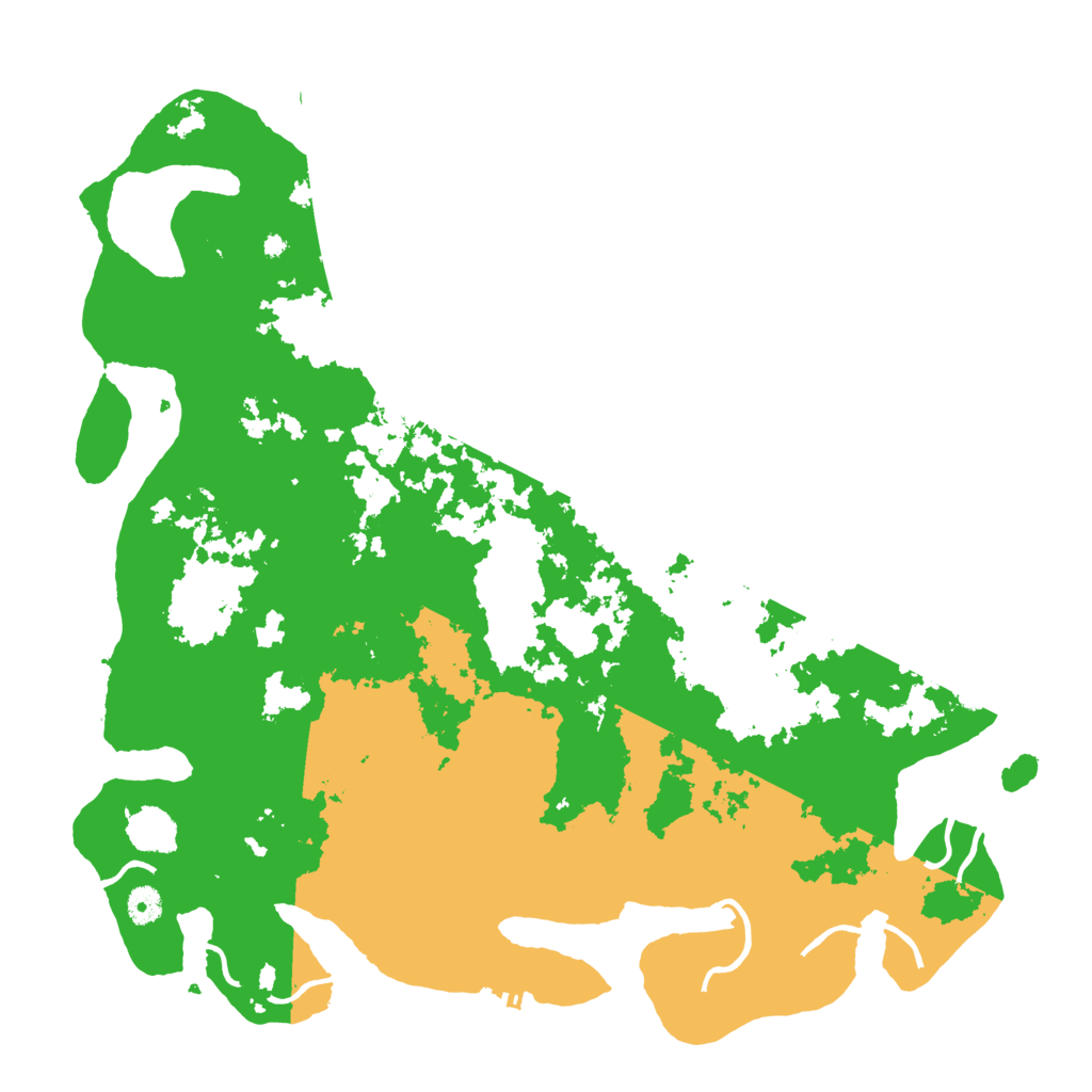 Biome Rust Map: Procedural Map, Size: 4500, Seed: 13829