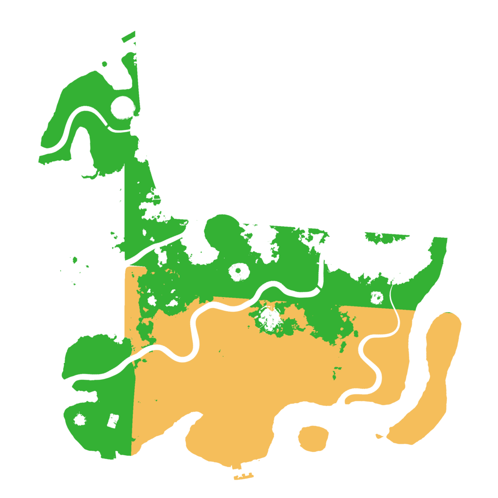 Biome Rust Map: Procedural Map, Size: 3850, Seed: 516972993