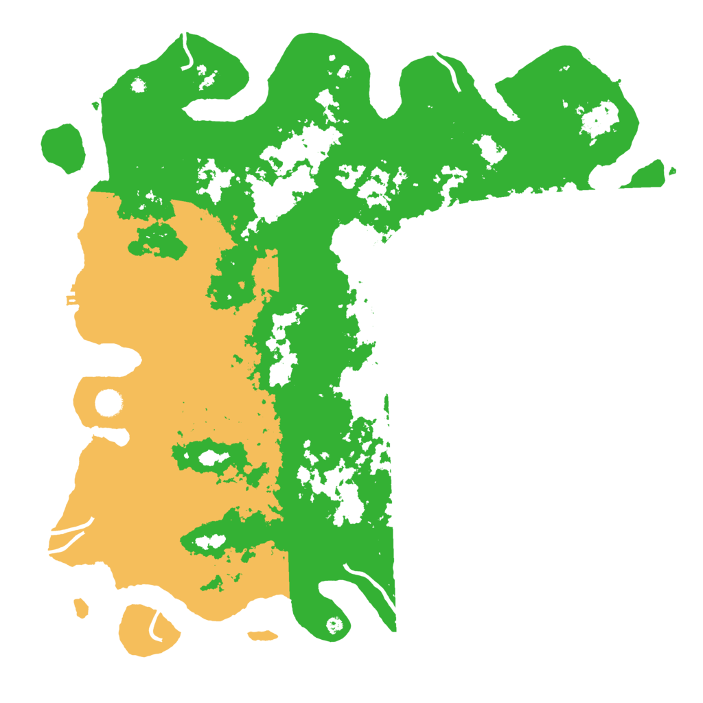 Biome Rust Map: Procedural Map, Size: 4500, Seed: 2254682
