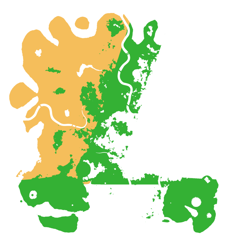 Biome Rust Map: Procedural Map, Size: 4500, Seed: 1437531