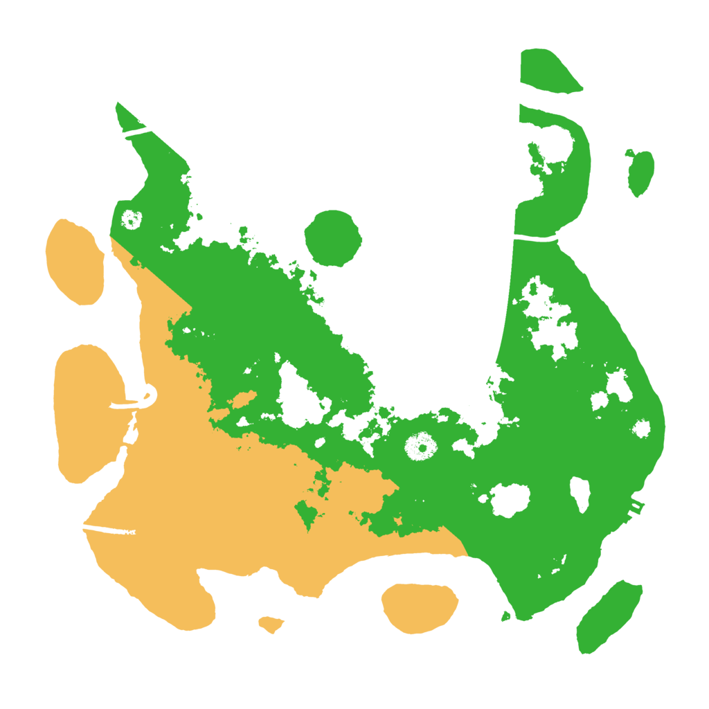 Biome Rust Map: Procedural Map, Size: 3600, Seed: 587