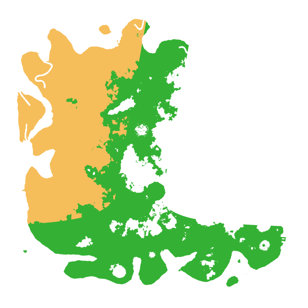 Biome Rust Map: Procedural Map, Size: 4500, Seed: 2130478