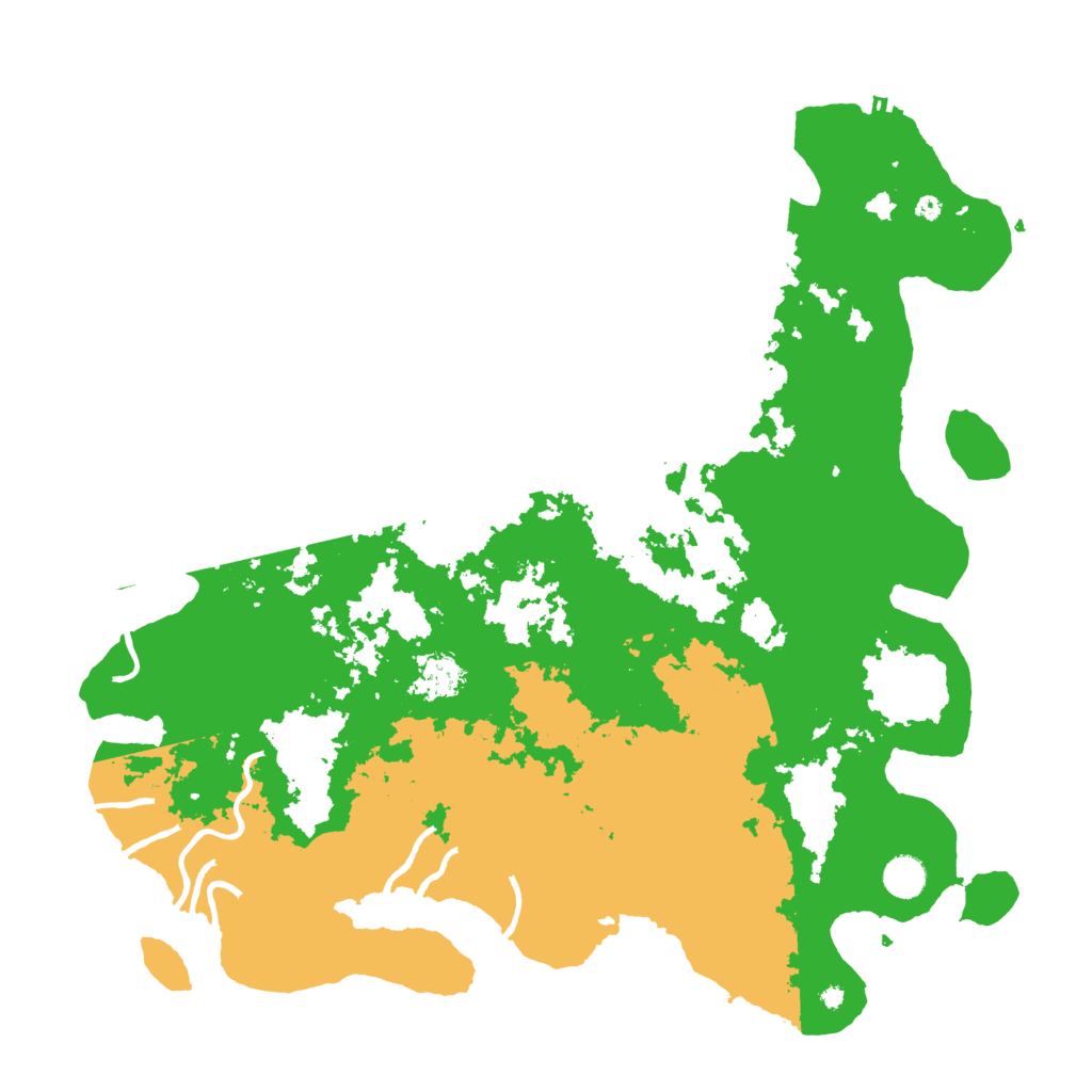 Biome Rust Map: Procedural Map, Size: 4500, Seed: 2150369