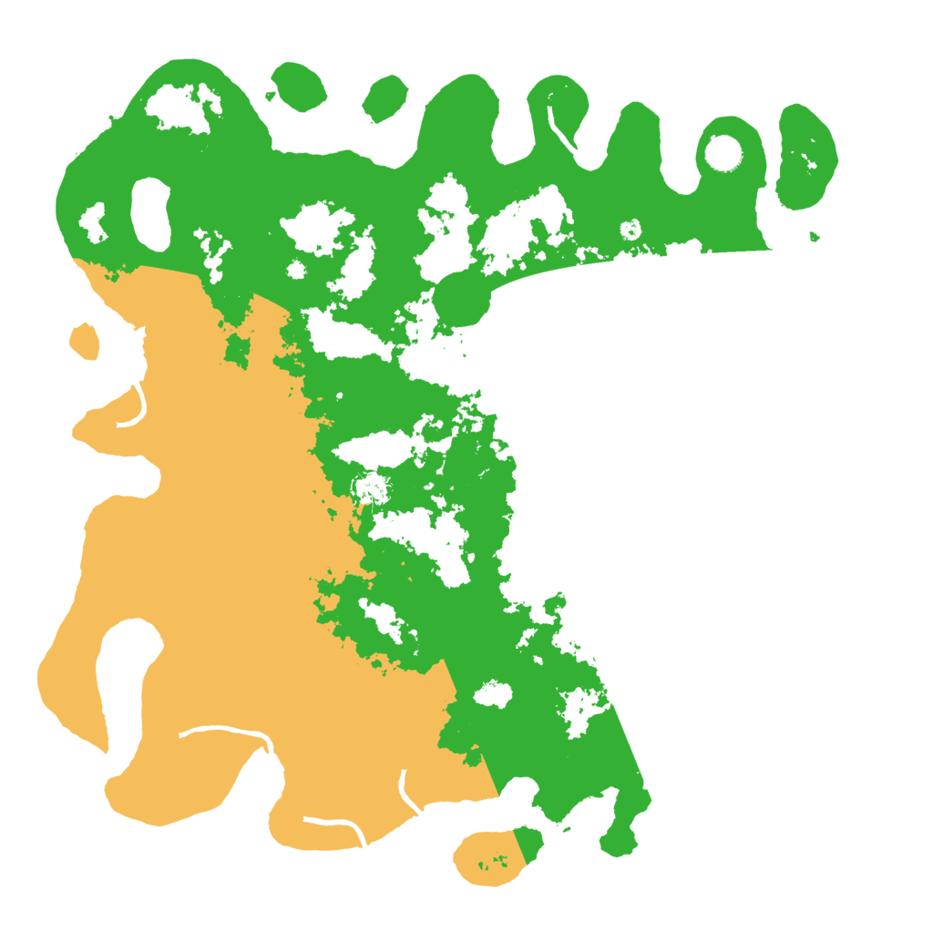 Biome Rust Map: Procedural Map, Size: 4500, Seed: 3435993