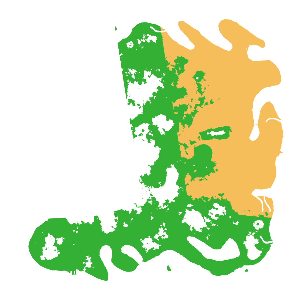 Biome Rust Map: Procedural Map, Size: 4500, Seed: 4437392
