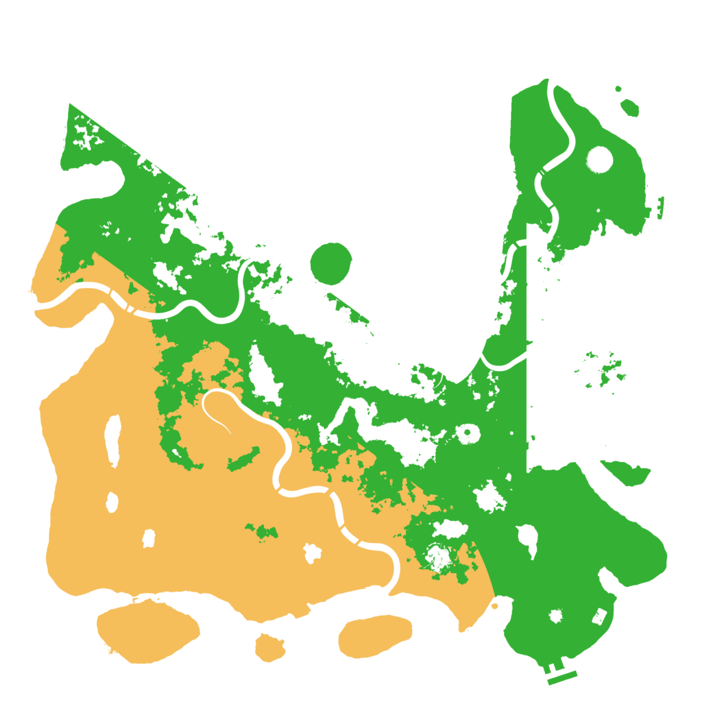 Biome Rust Map: Procedural Map, Size: 4700, Seed: 145031139