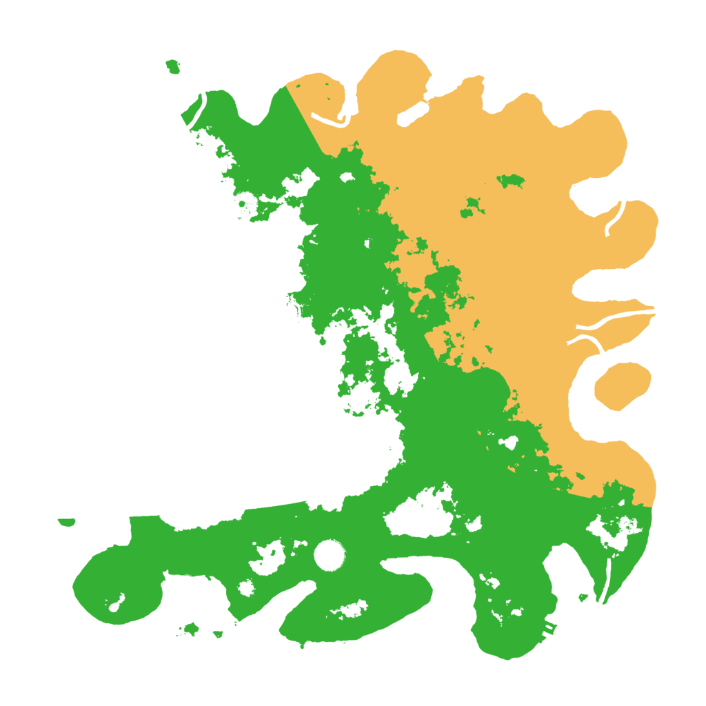 Biome Rust Map: Procedural Map, Size: 4000, Seed: 7196836