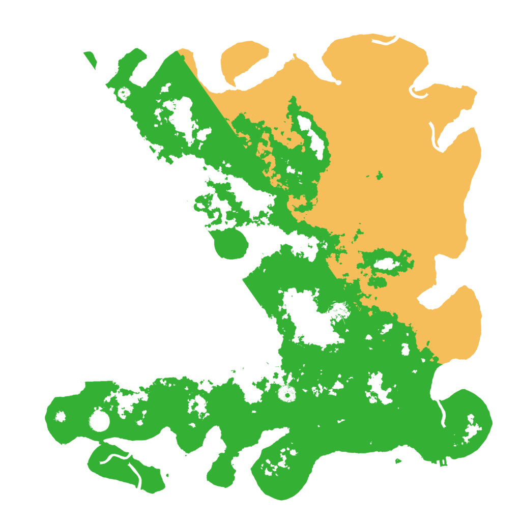 Biome Rust Map: Procedural Map, Size: 4500, Seed: 1519337