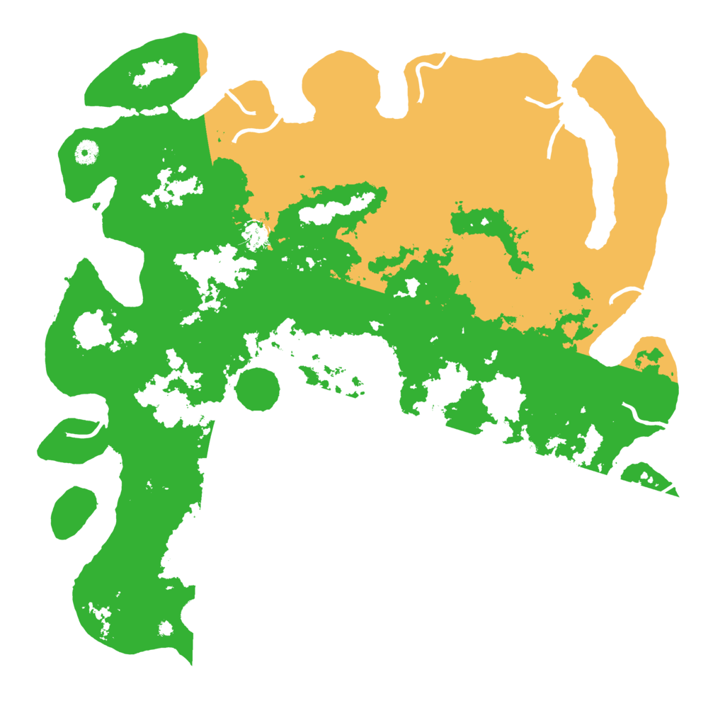Biome Rust Map: Procedural Map, Size: 4500, Seed: 1060368