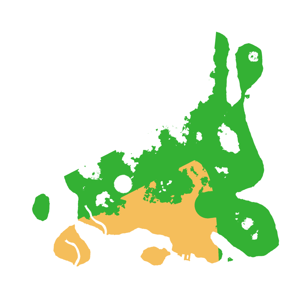 Biome Rust Map: Procedural Map, Size: 3000, Seed: 429937584