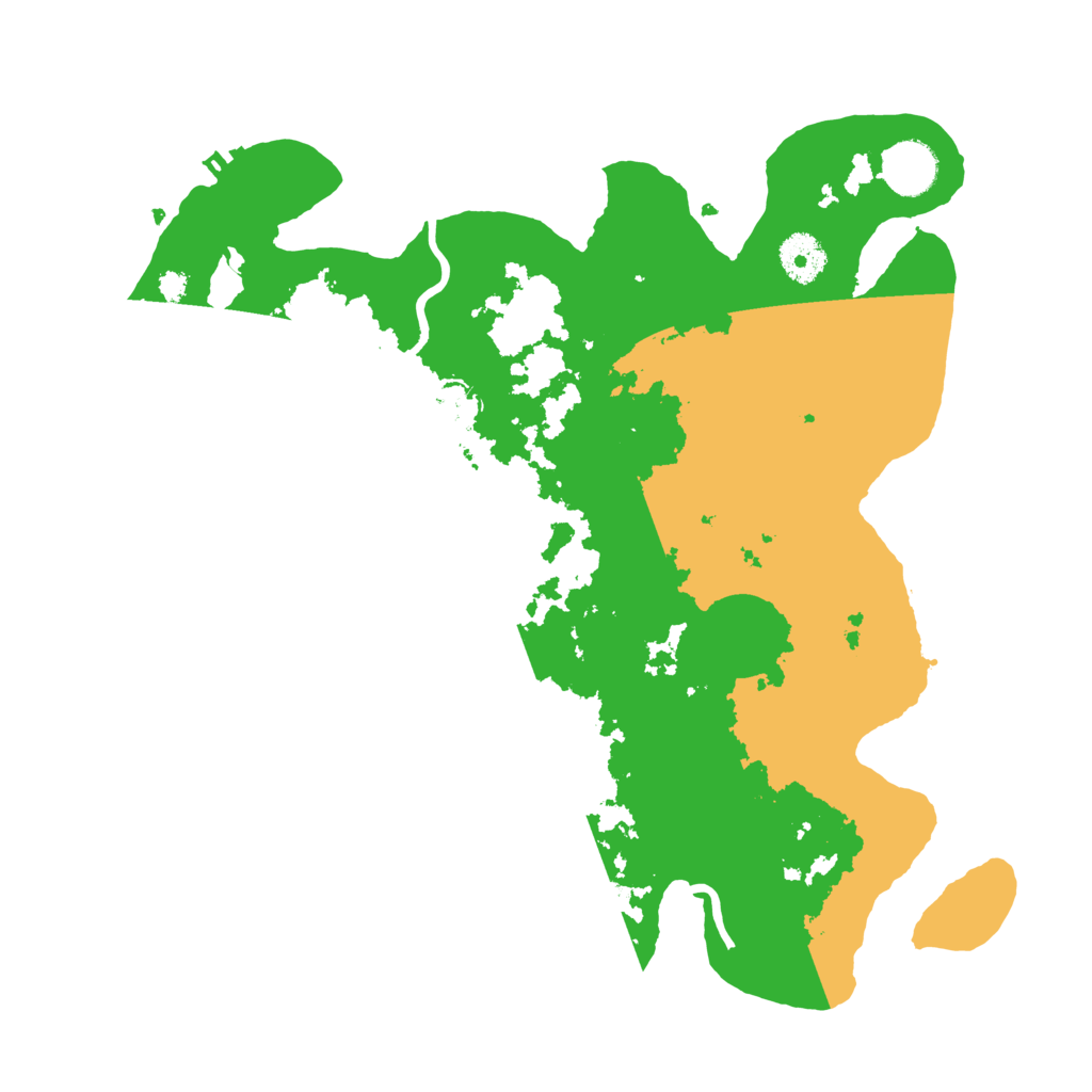 Biome Rust Map: Procedural Map, Size: 3500, Seed: 648328456
