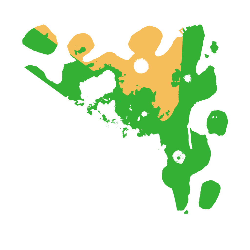 Biome Rust Map: Procedural Map, Size: 3000, Seed: 232428