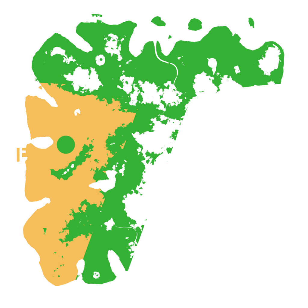 Biome Rust Map: Procedural Map, Size: 4500, Seed: 177914499