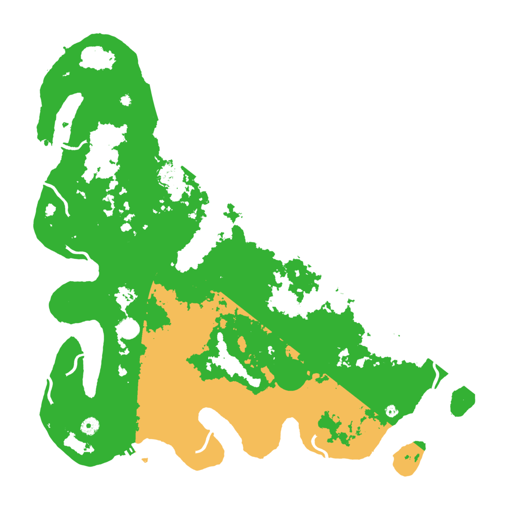 Biome Rust Map: Procedural Map, Size: 4300, Seed: 4178468