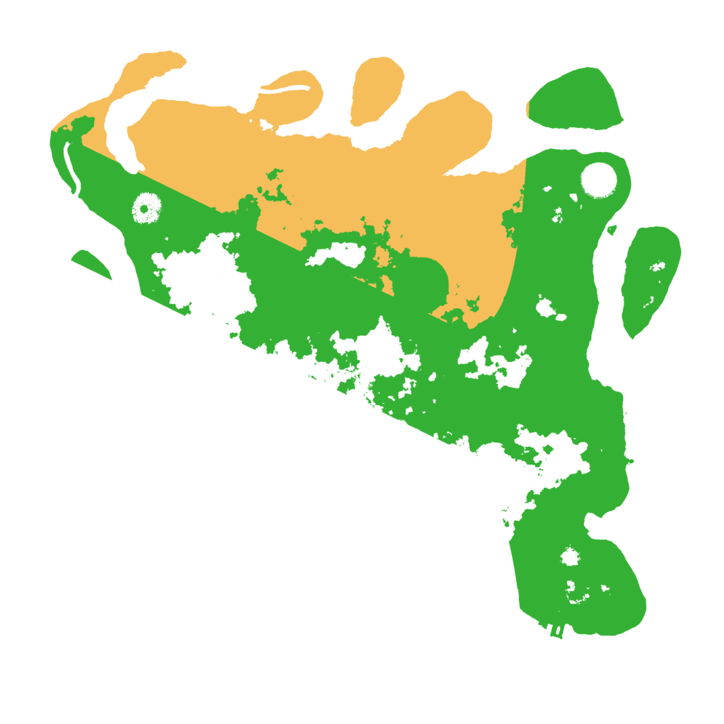 Biome Rust Map: Procedural Map, Size: 3600, Seed: 7913