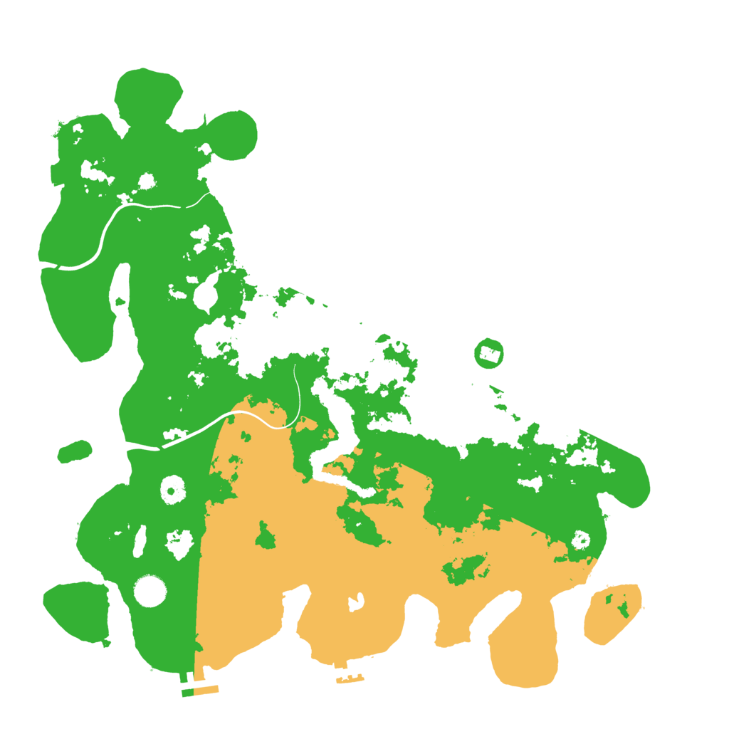 Biome Rust Map: Procedural Map, Size: 4000, Seed: 36056