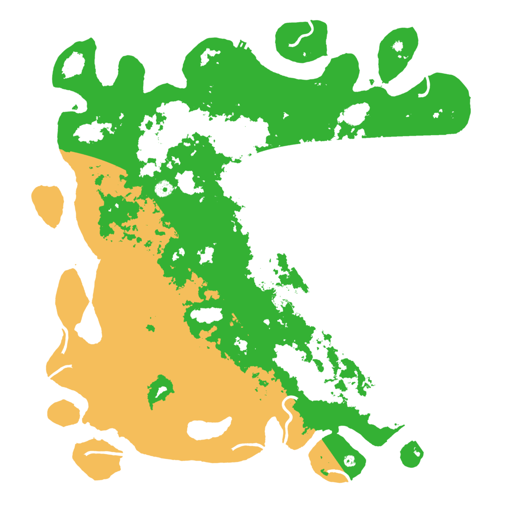 Biome Rust Map: Procedural Map, Size: 4500, Seed: 2907682