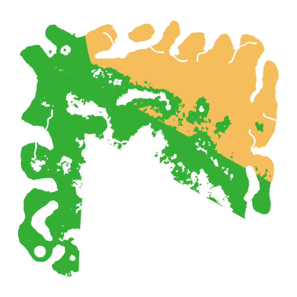 Biome Rust Map: Procedural Map, Size: 4500, Seed: 668693