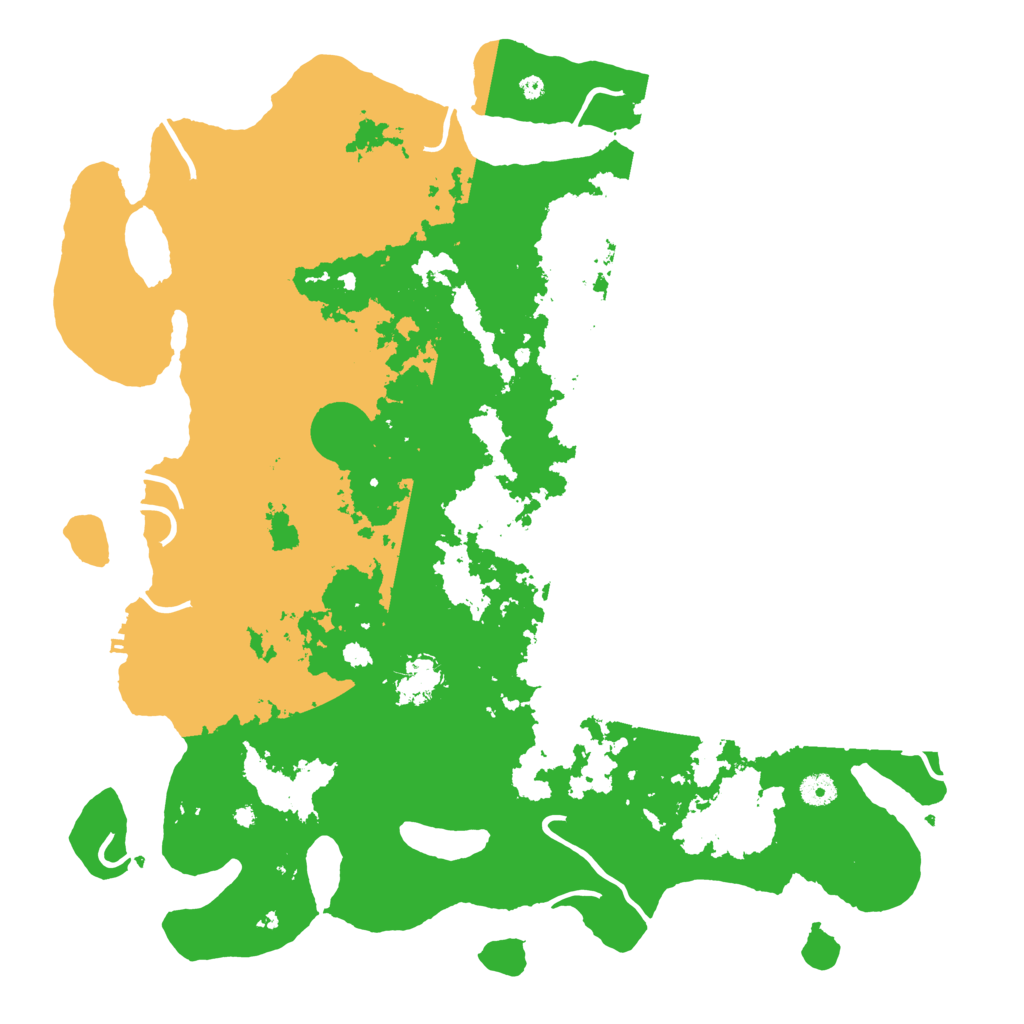 Biome Rust Map: Procedural Map, Size: 4500, Seed: 2825451
