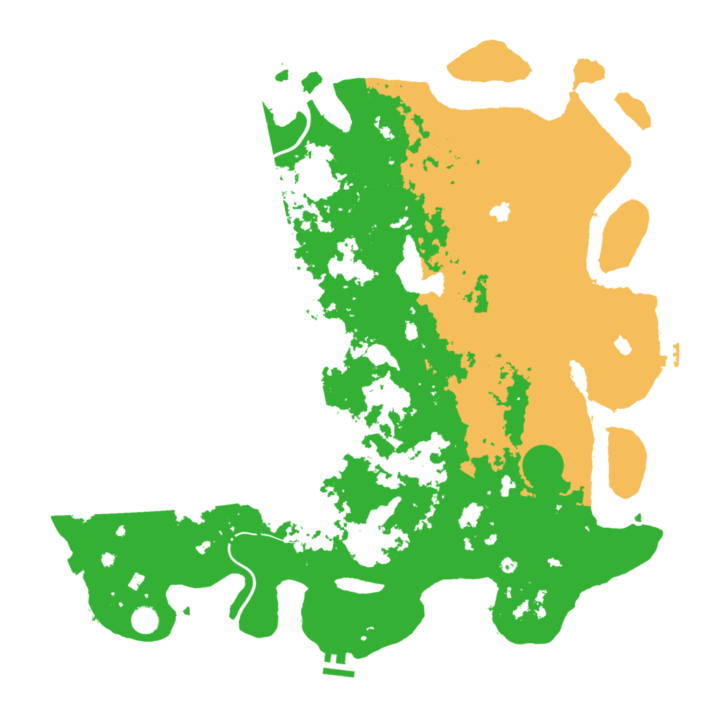 Biome Rust Map: Procedural Map, Size: 4500, Seed: 5713694
