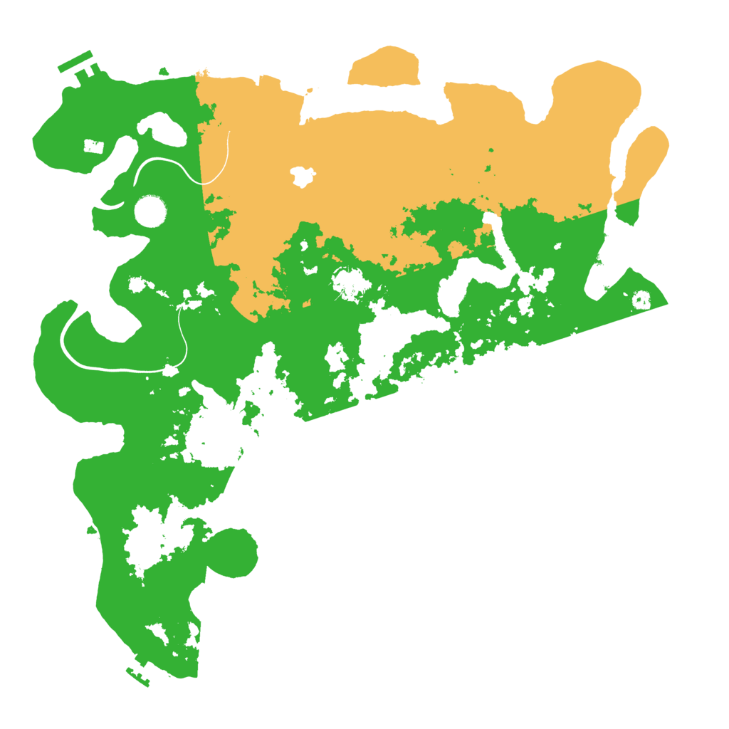 Biome Rust Map: Procedural Map, Size: 4000, Seed: 932780