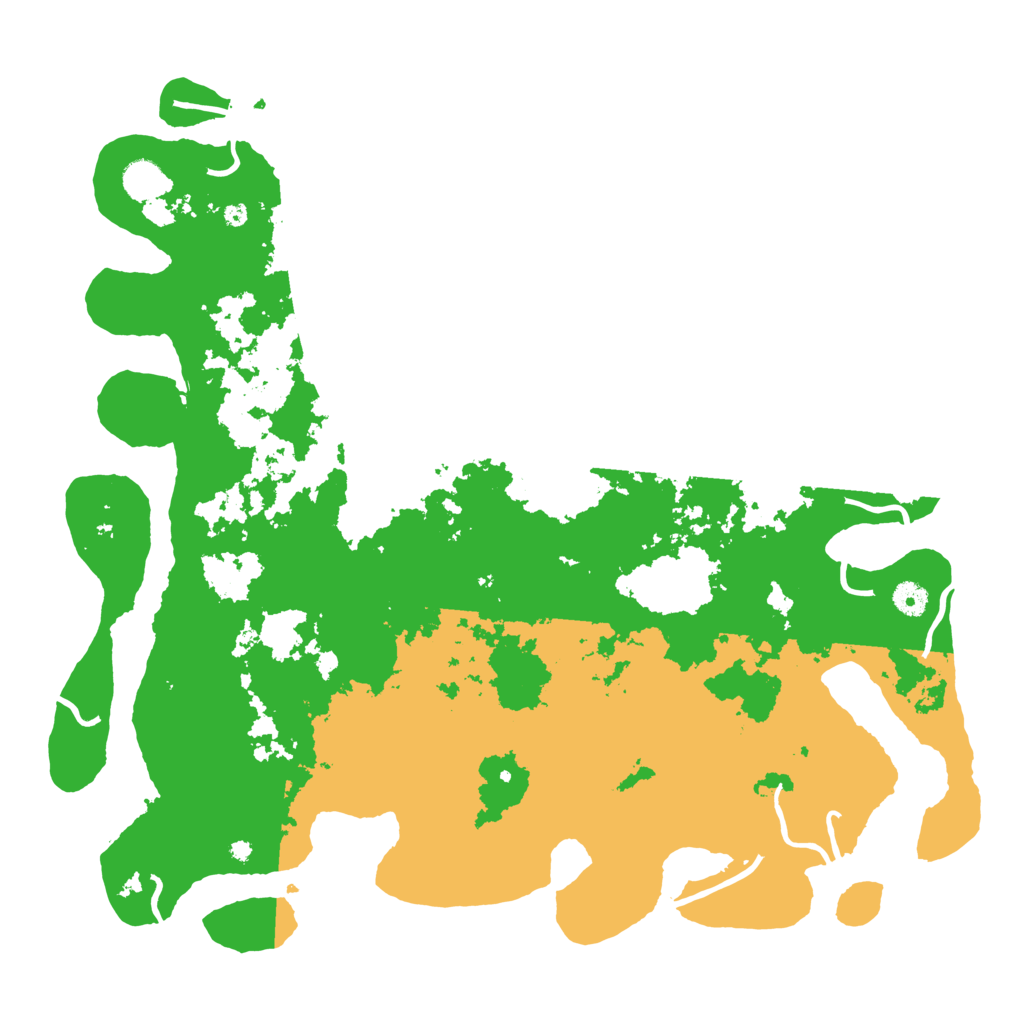 Biome Rust Map: Procedural Map, Size: 4500, Seed: 1025977