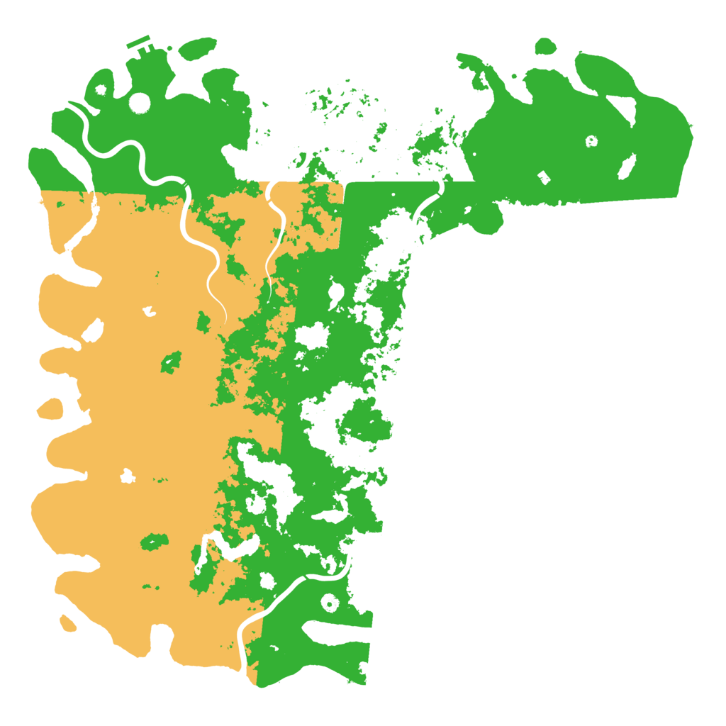 Biome Rust Map: Procedural Map, Size: 6000, Seed: 531914